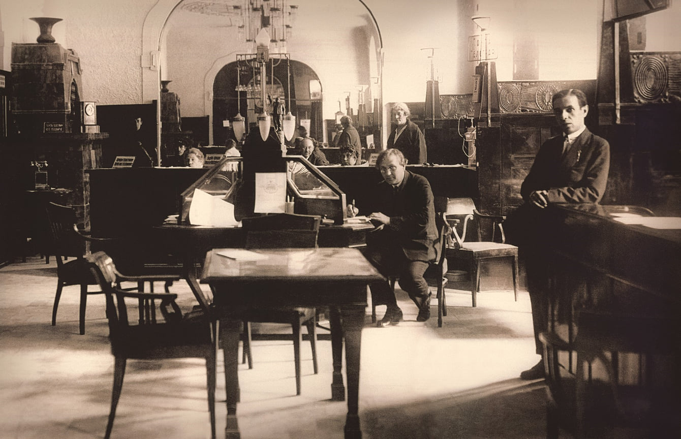 Регистрационная комната. 1926. (Лобби-бар)