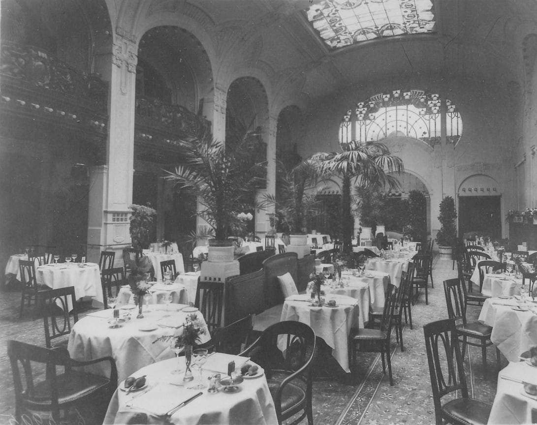 Ресторан Европа. 1913 г