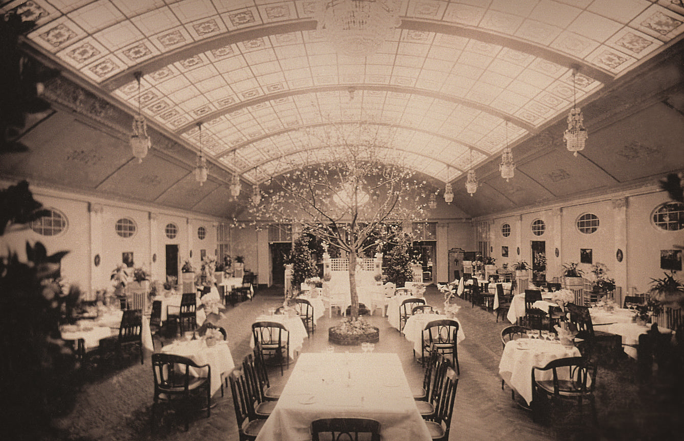 Ресторан Крыша. 1913 год