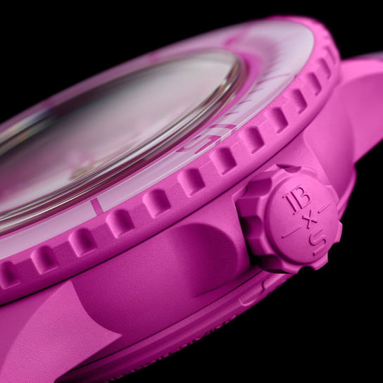 Часы Blancpain х Swatch Bioceramic Scuba Fifty Fathoms Pink Ocean