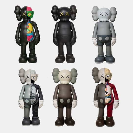 KAWS Из серии «Компаньон» (6 скульптур), 2007-2009 