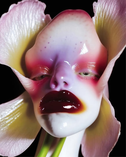 Женя Филатова, из проекта «Super Juicy Sexy Flowers», 2024 год, цифровая печать