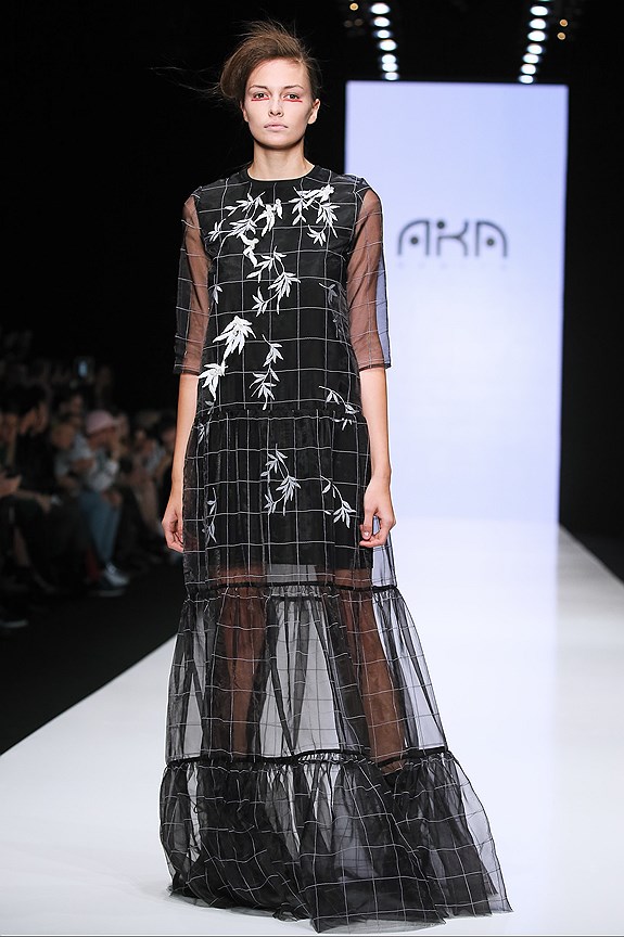Mercedes-Benz Fashion Week Russia 2015, коллекция дизайнера Аки Наниташвили (AKA NANITA)