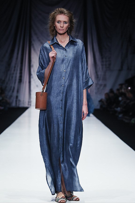 Mercedes-Benz Fashion Week Russia 2015, коллекция дизайнера Александры Ванюшиной