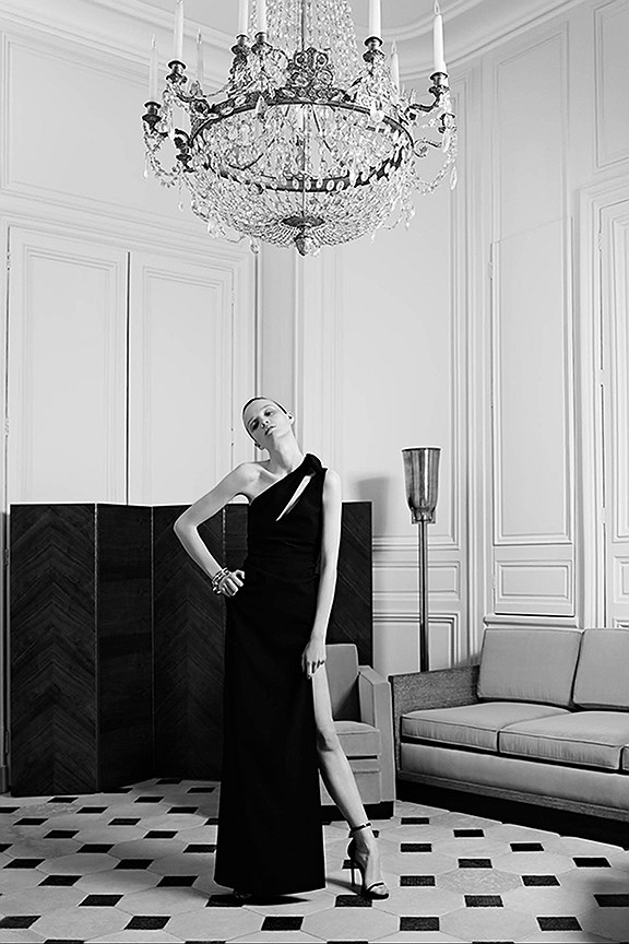 Рекламная кампания Saint Laurent Couture