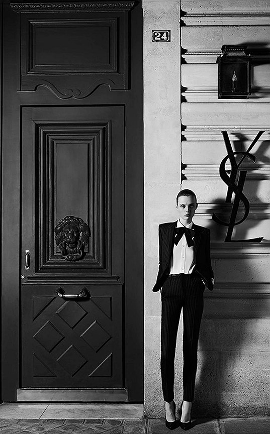 Рекламная кампания Saint Laurent Couture