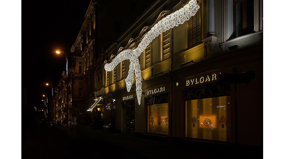 Флагманский бутик Bvlgari на Кузнецком Мосту