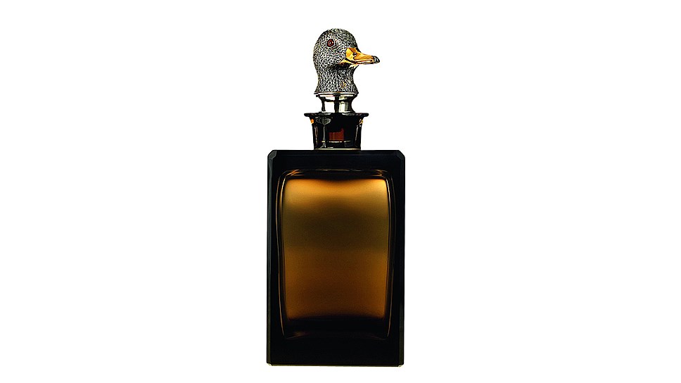 Декантер из дымчатого хрусталя Asprey