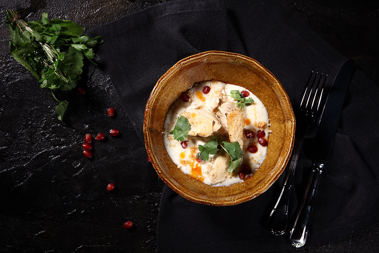 Джедлибже с запеченной курицей