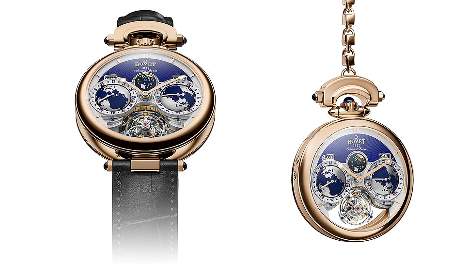 Часы Amadeo Fleurier Edouard Bovet Tourbillon, белое золото, механизм с ручным подзаводом, Bovet
