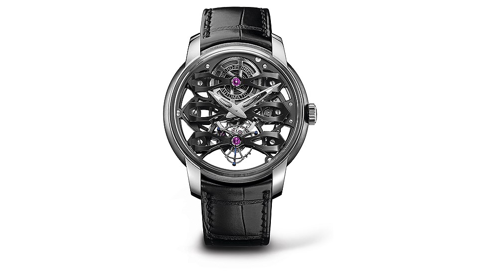 Часы Neo Tourbillon, титан, механизм с автоматическим подзаводом, Girrard-Perregaux
