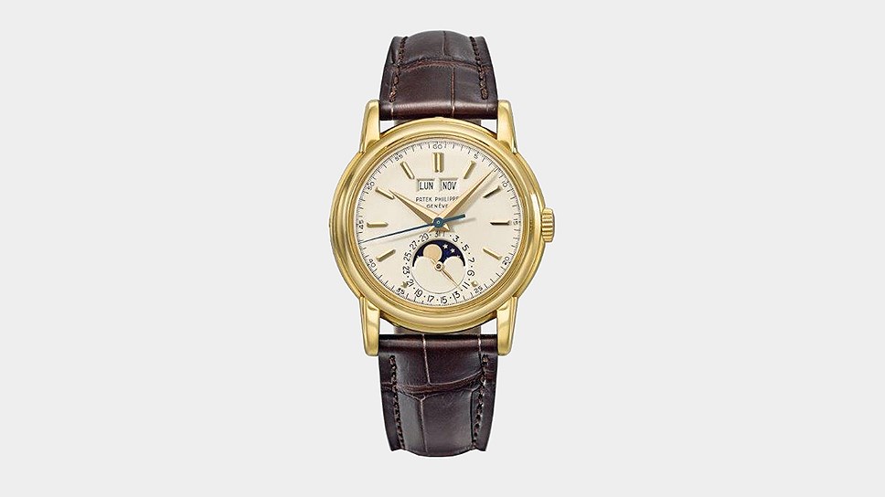 Patek Philippe, часы Ref 2438-1, 1959 год, эстимейт CHF 280,000-450,000 (топ-лот аукциона Christie’s «Редкие часы» Женева, 12 ноября 2018 года)