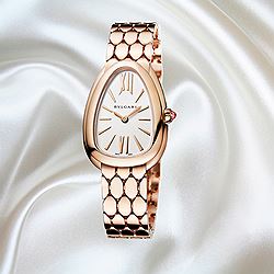 Bvlgari, часы Serpenti Seduttori, розовое золото