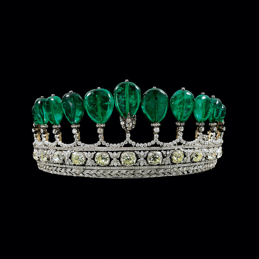 Тиара принцессы Хенкель фон Доннерсмарк, Chaumet, около 1900 года