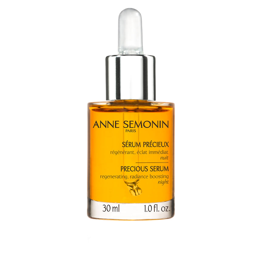 Ночная регенерирующая сыворотка Precious Serum, Anne Semonin, с эфирными маслами дамасской розы, розового дерева и лаванды