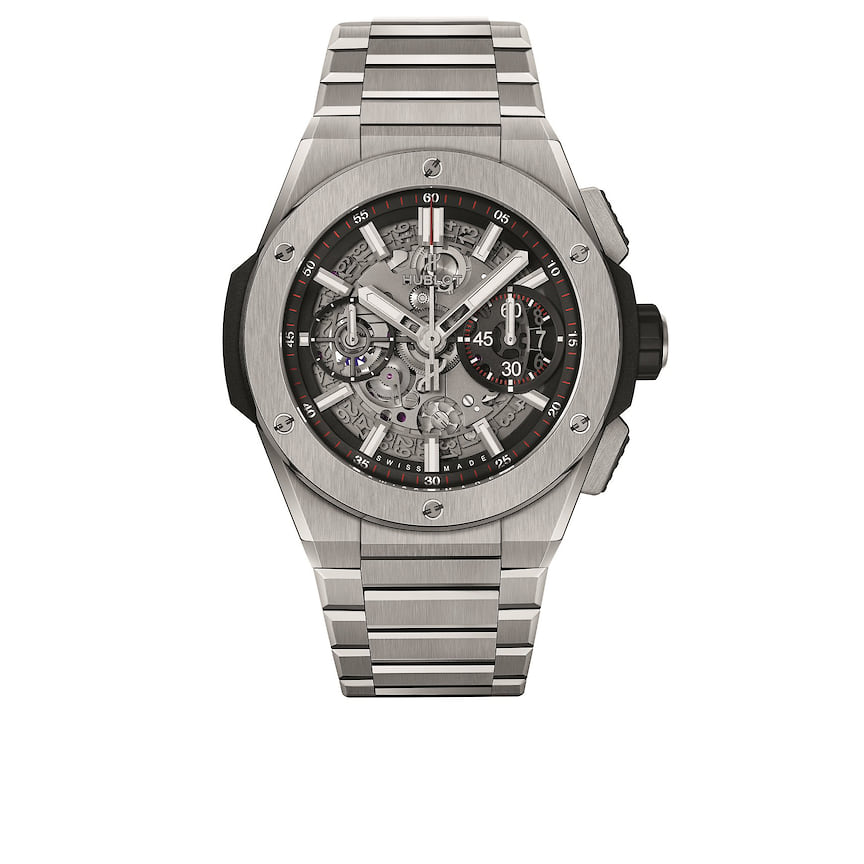 Мужские часы Hublot Big Bang Integral Titanium, 42 мм, титан, механизм с автоматическим подзаводом, 1 713 800 руб., tsum.ru