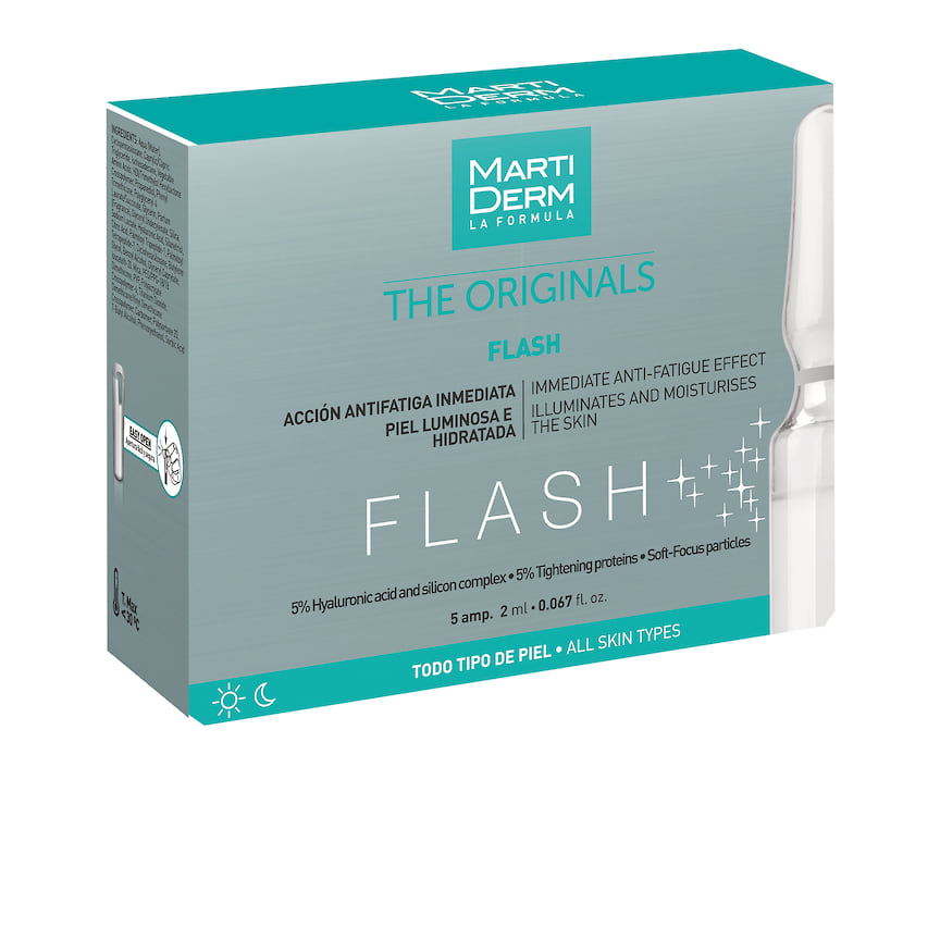 Сыворотка-уход для мгновенного восстановления кожи The Originals Flash, MartiDerm