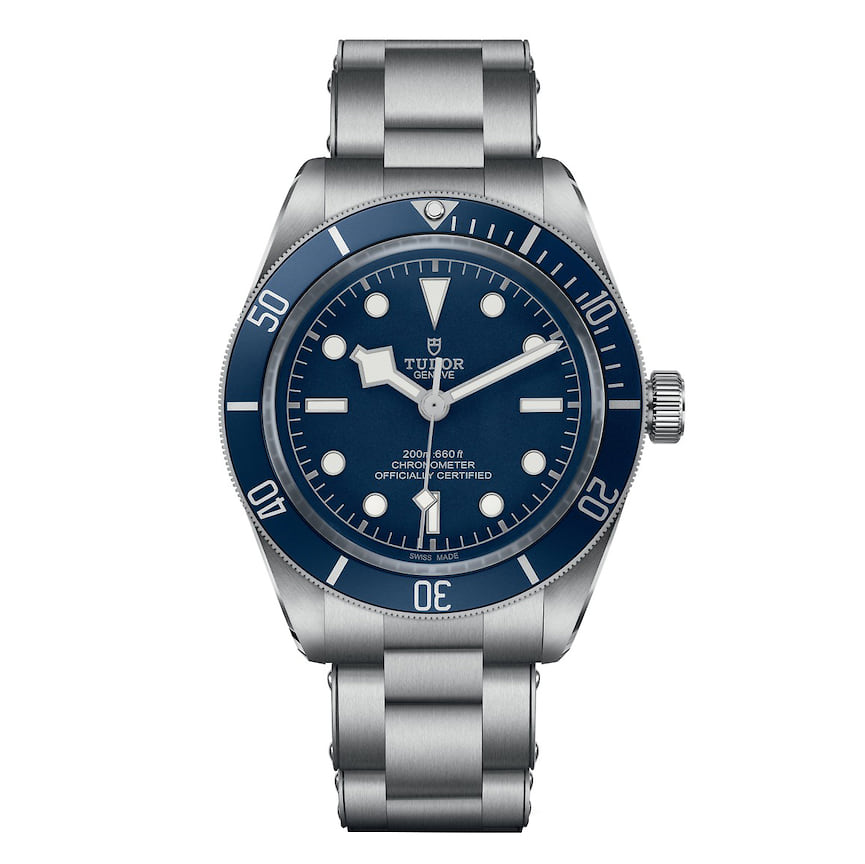 Tudor, часы Black Bay Fifty-Eight Navy Blue, 39 мм, сталь, механизм с автоматическим подзаводом