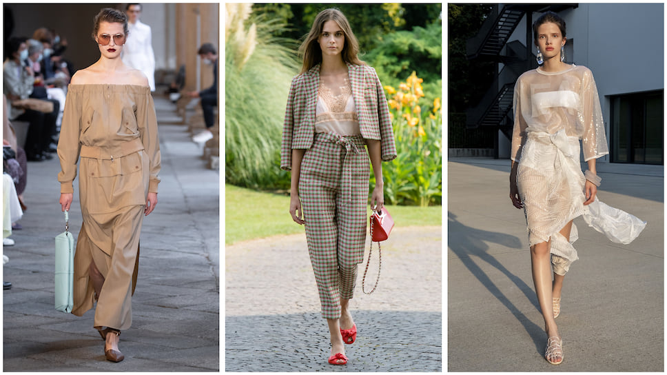 Max Mara, Genny, Empirio Armani Весна-лето 2021