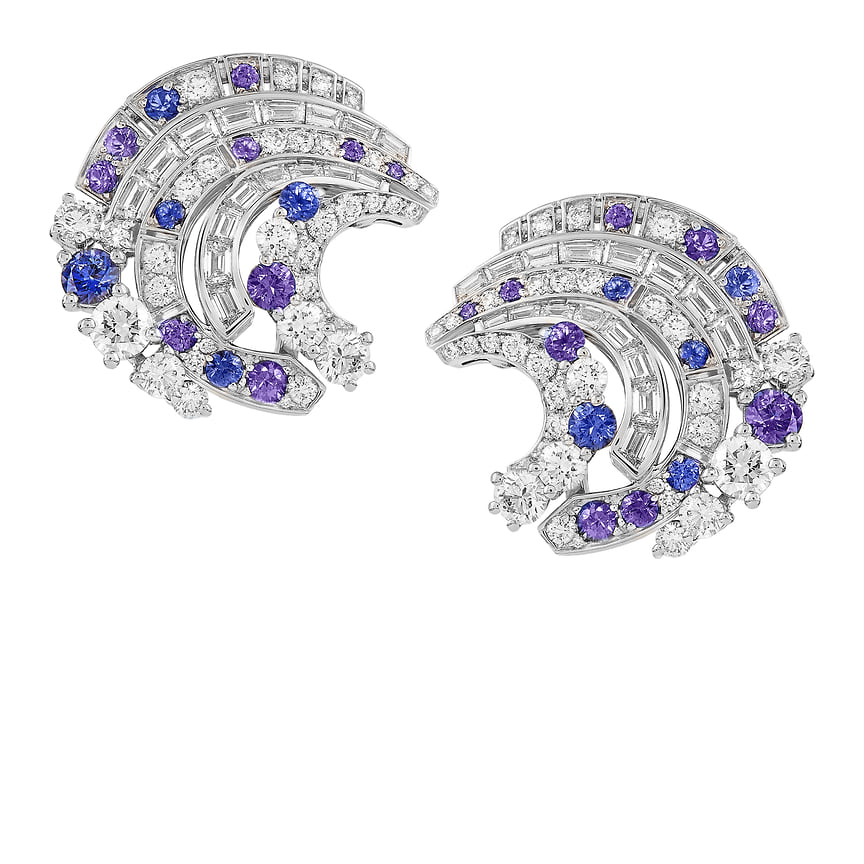 Van Cleef &amp; Arpels, серьги Geminides