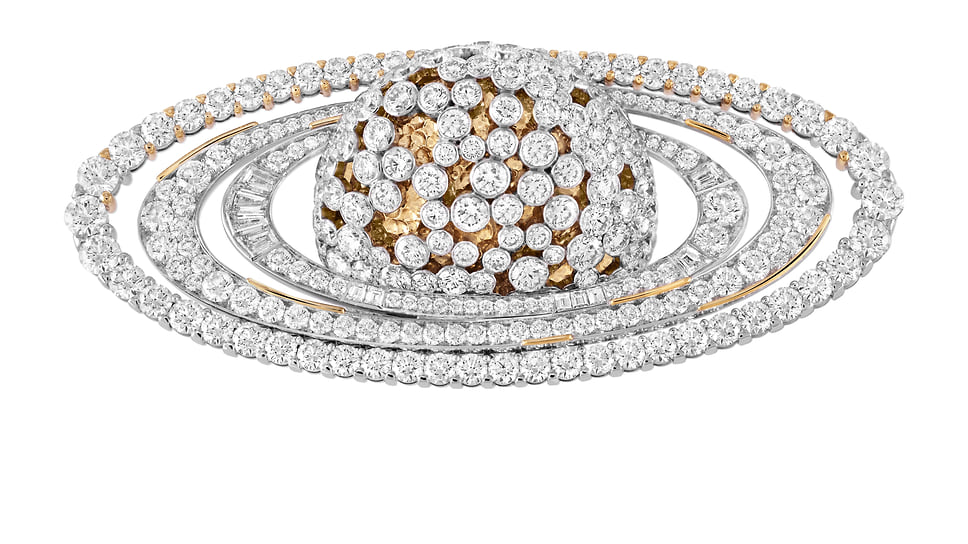 Van Cleef &amp; Arpels, брошь Saturne