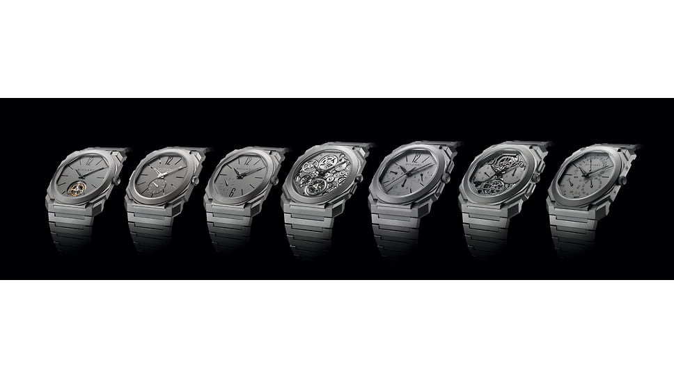 Семь обладателей мировых рекордов тонкости Bvlgari Octo Finissimo