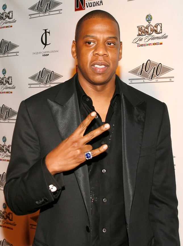 Jay-Z на праздновании годовщины клуба 40/40, 2006 год