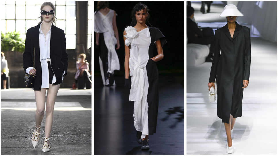 Valentino, Yohji Yamamoto, Fendi весна-лето 2021