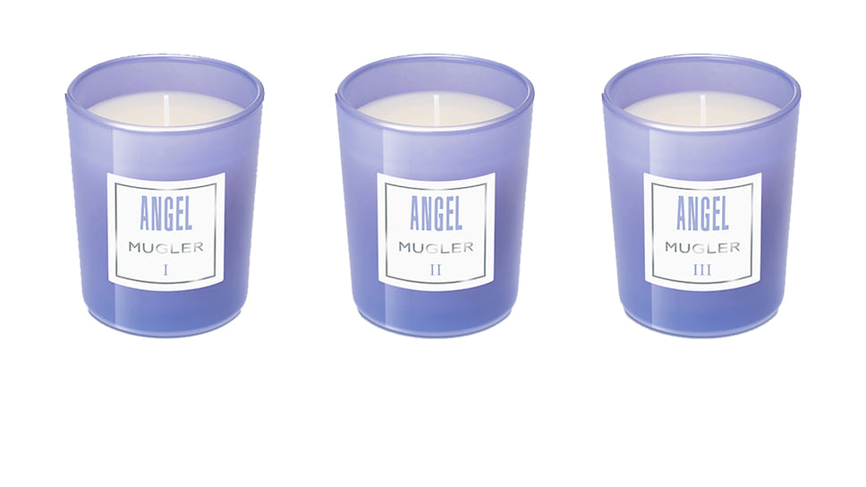 Mugler, набор парфюмированных мини-свечей Angel
