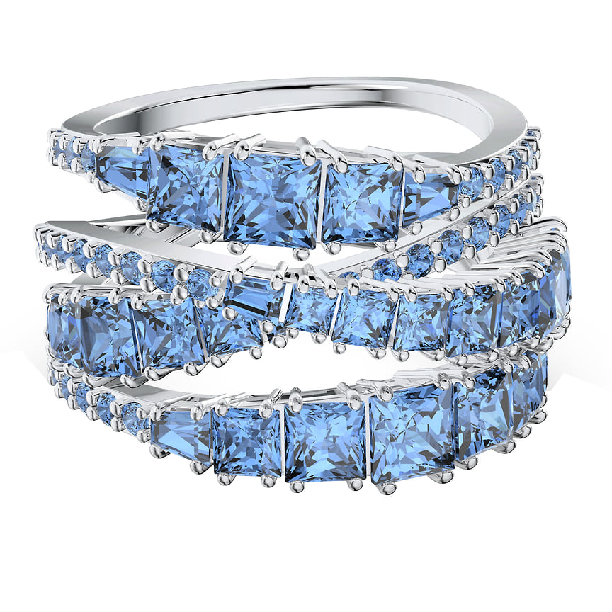 Swarovski, кольцо, металл, кристаллы