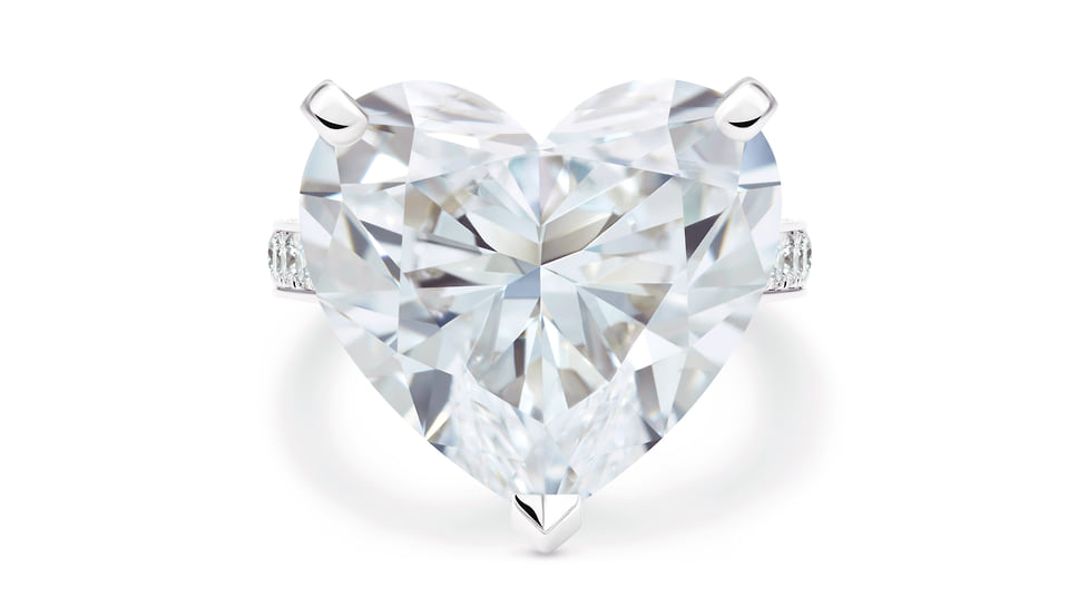 De Beers, кольцо 1888 Master Diamonds, белое золото, бриллианты