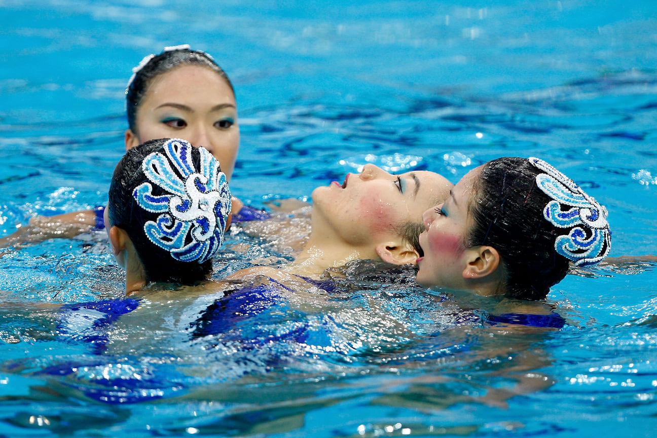 Сборная Японии по синхронному плаванию, Пекин, 2008 год