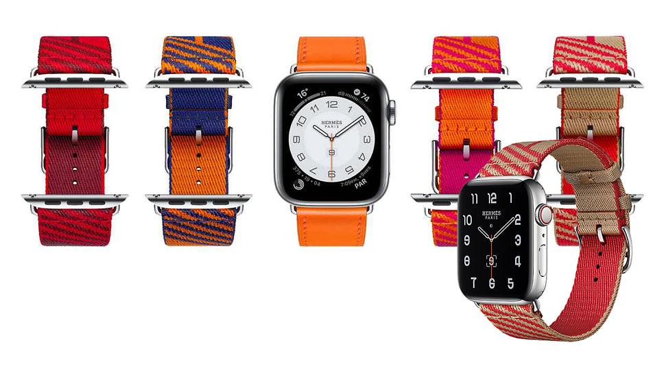 Hermes, ремешок для Apple Watch, ткань