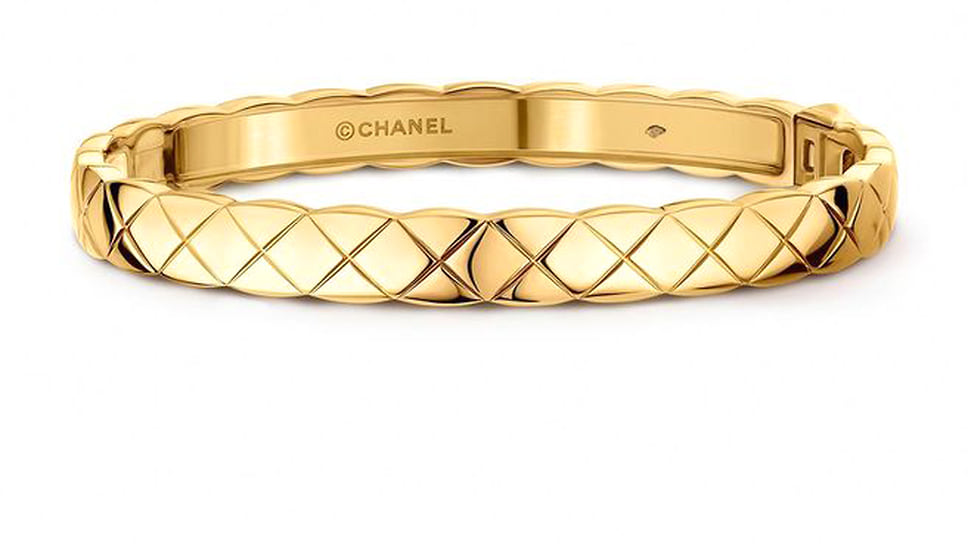 Chanel Fine Jewellery, браслет Coco Crush, желтое золото