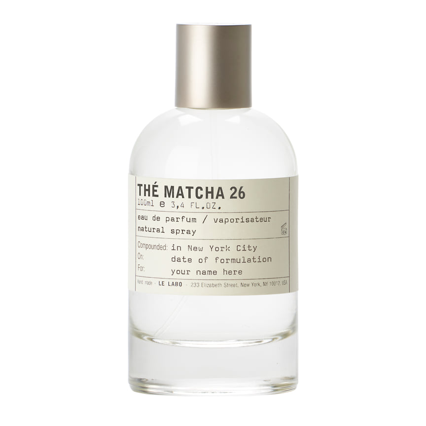 Le Labo, парфюмерная вода The Matcha 26. Ноты: горький апельсин, ветивер, чай матча, кедр, инжир.