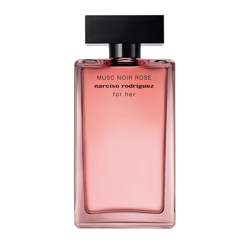 Narciso Rodriguez, парфюмерная вода For Her Musc Noir Rose. Ноты: тубероза, мускус, слива, бергамот, розовый перец, ваниль, пачули.