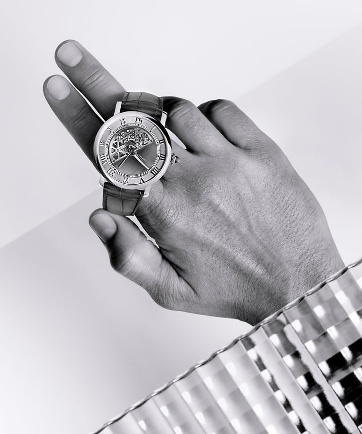 Часы Cartier Fine Watchmaking Masse Mysterieuse