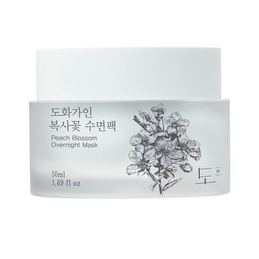 House of Dohwa, увлажняющая ночная маска Peach Blossom Overnight Mask с витамином С.