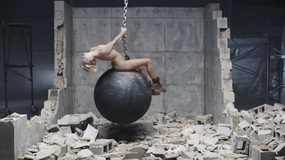 Сайрус не любит собственную песню Wrecking Ball: «Когда ты счастлив и доволен, тебе не очень хочется петь песню о чем-то ужасном. К тому же я никогда не забуду, что однажды лизнула кувалду». На данный момент у клипа на песню Wrecking Ball 16,3 млн просмотров