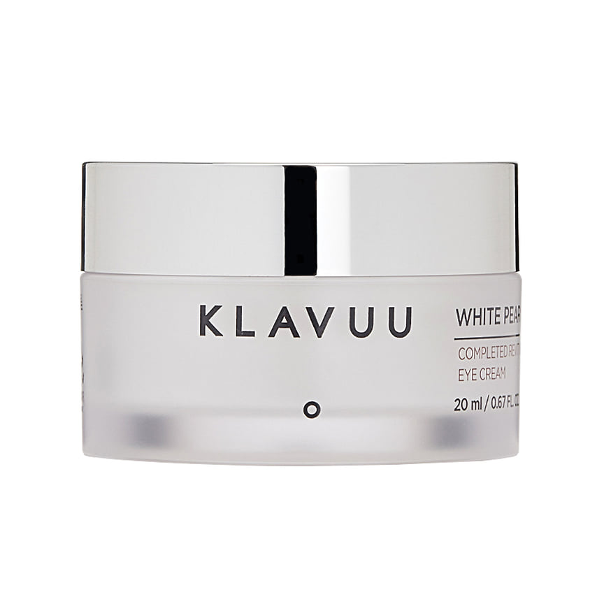 Klavuu, антивозрастной крем для области вокруг глаз White Pearlsation Completed Revitalizing Pearl Eye Cream: восстанавливает кожу, повышает ее эластичность и сияние. В составе: экстракт жемчуга и комплекс водорослей.