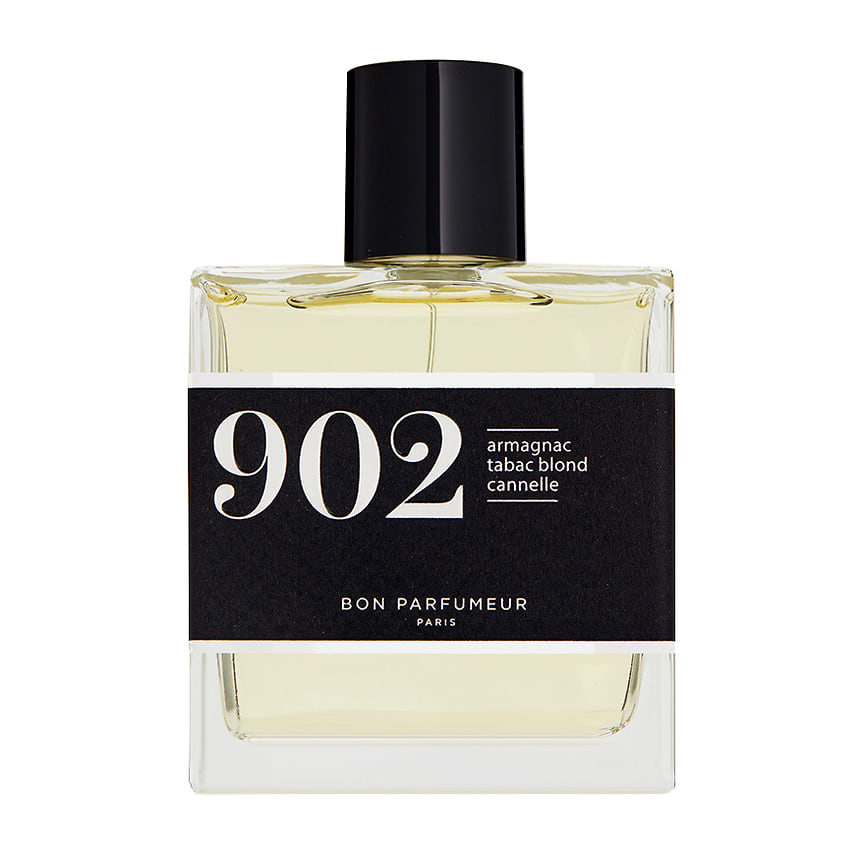 Bon Parfumeur, парфюмерная вода 902. Ноты:  апельсин, базилик, имбирь, коньяк, корица, гвоздика, герань, слива, пачули, лабданум, ваниль, табак.