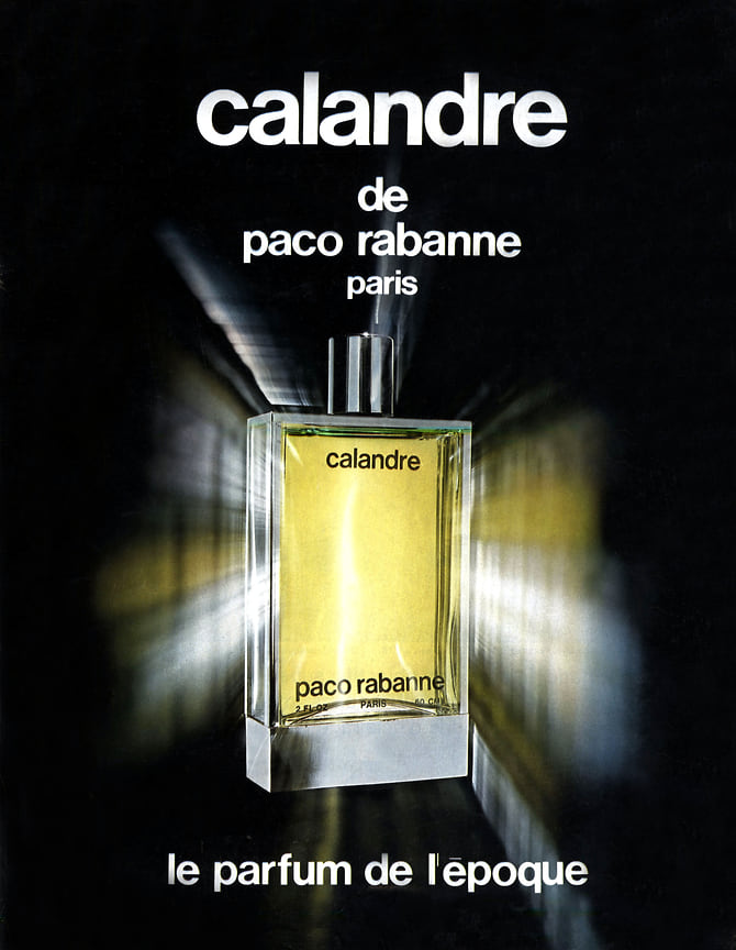 Свой первый парфюм дом Paco Rabanne представил лишь в 1973 году – это был одноименный аромат для мужчин, который сразу стал популярным.

