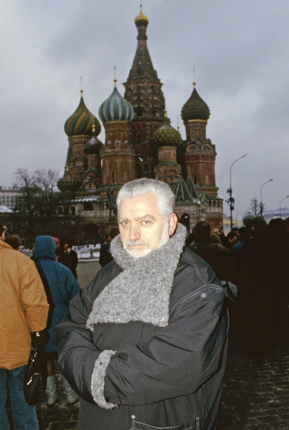Пако Рабанн в Москве, 1994 год.