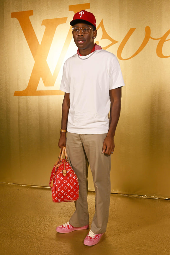 Tyler, the Creator на показе Louis Vuitton
