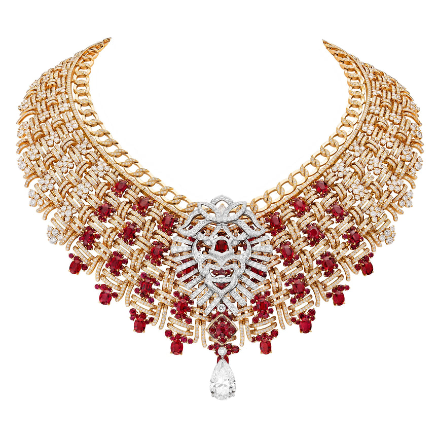 Chanel High Jewelry, колье Tweed Royal