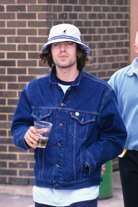 Лиам Галлахер из группы Oasis, 1996 год
