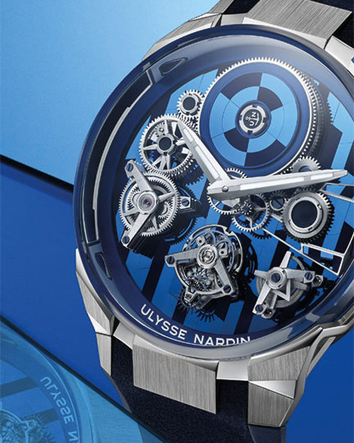 Часы Ulysse Nardin Blast Free Wheel Marquetry