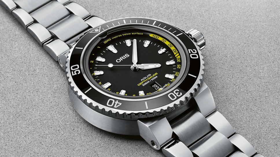 Часы Oris Aquis Depth Gauge