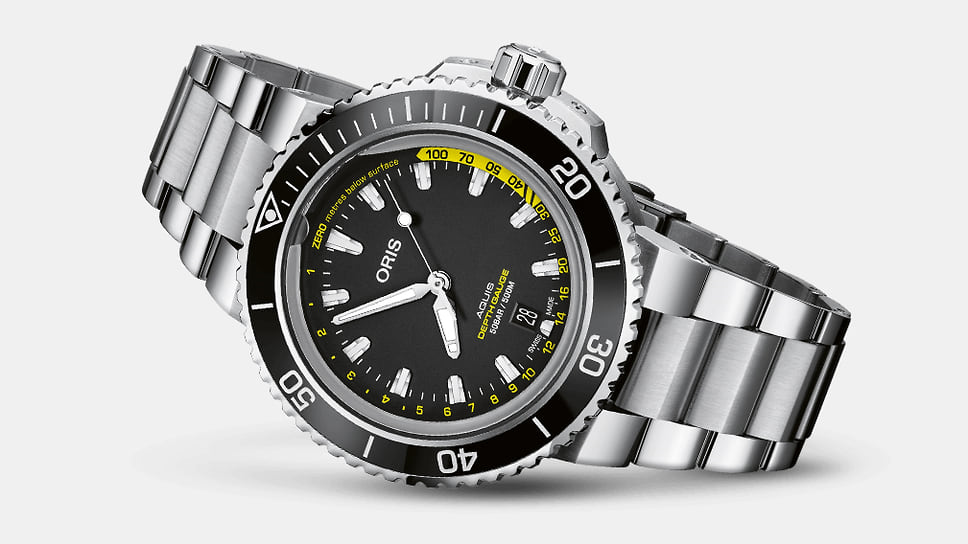 Часы Oris Aquis Depth Gauge