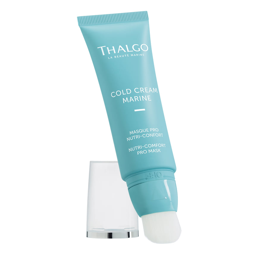 Thalgo, маска-кисть для лица линии Cold Cream Marine: восстанавливает липидную мантию кожи, разглаживает, дает ощущение комфорта